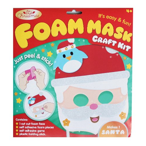 Xmas Santa Foam Mask Kit