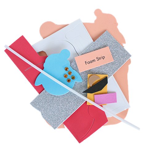 Xmas Elf Foam Mask Kit