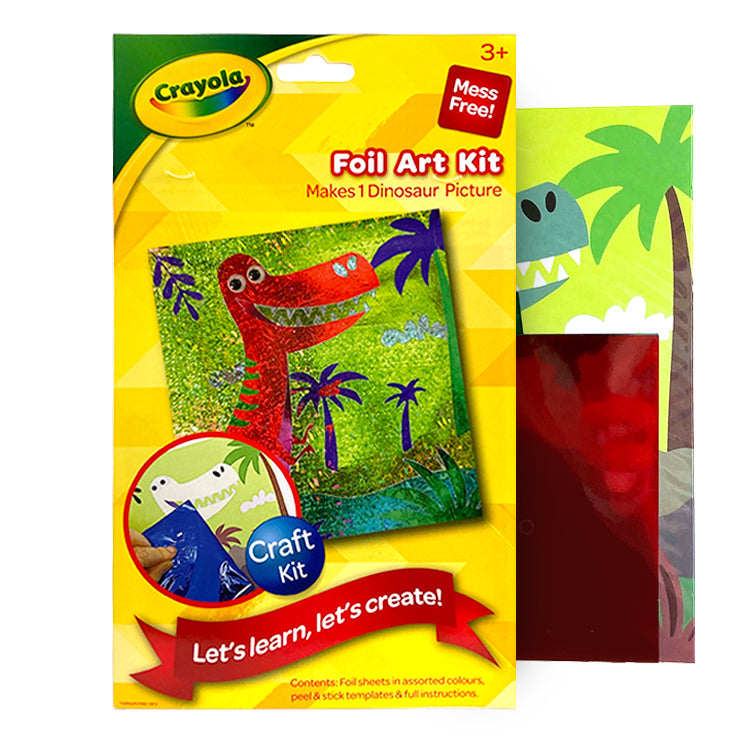 Crayola Dinosaur Foil Art Kit