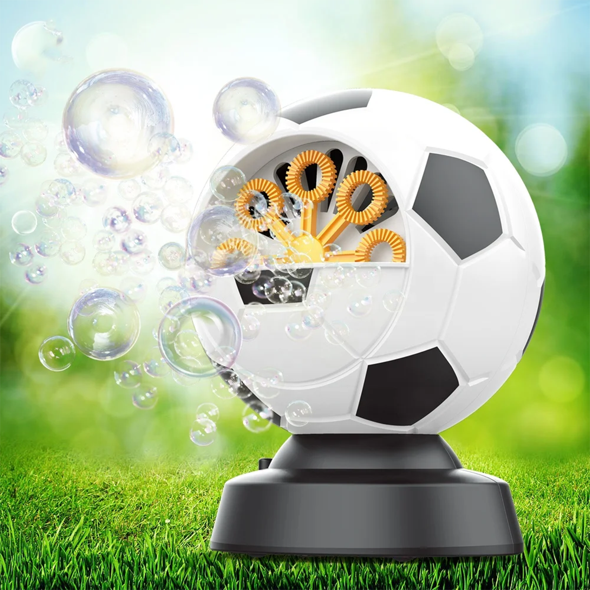 Football Bubble Machine
