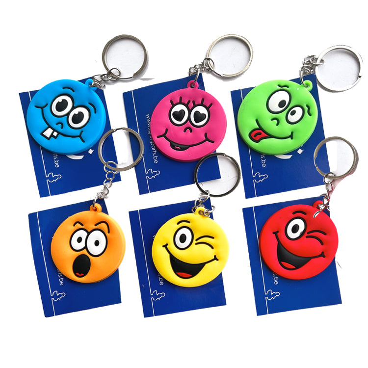 Funny Face Keychain