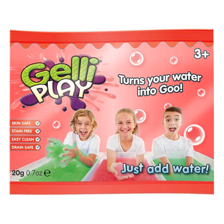 Gooey Gelli Play Pack ( Red )