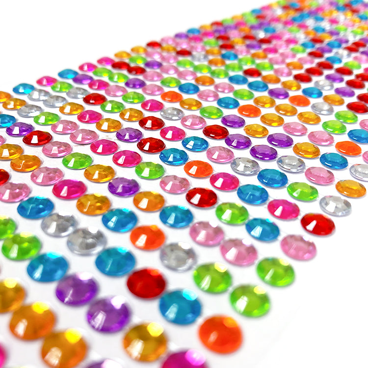 500+ Self Adhesive Gems Pack