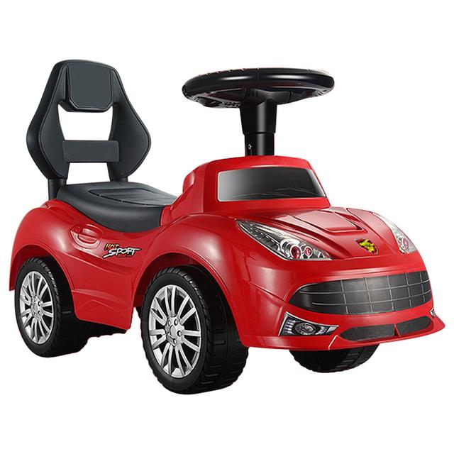 Ride On Walk on Car Stride-to-Ride - Red With Sound & Lights