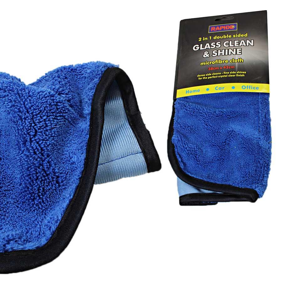 2 In 1 Microfibre Cloth 38cm x 42cm 1485