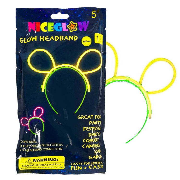 Glowing Headband (Yellow)