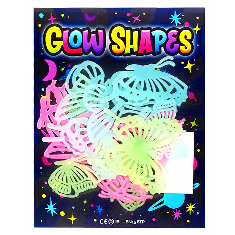 Glow In The Dark Butterfly Shapes Pack