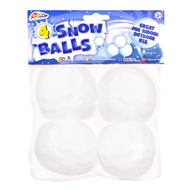 Large Snowballs x 4