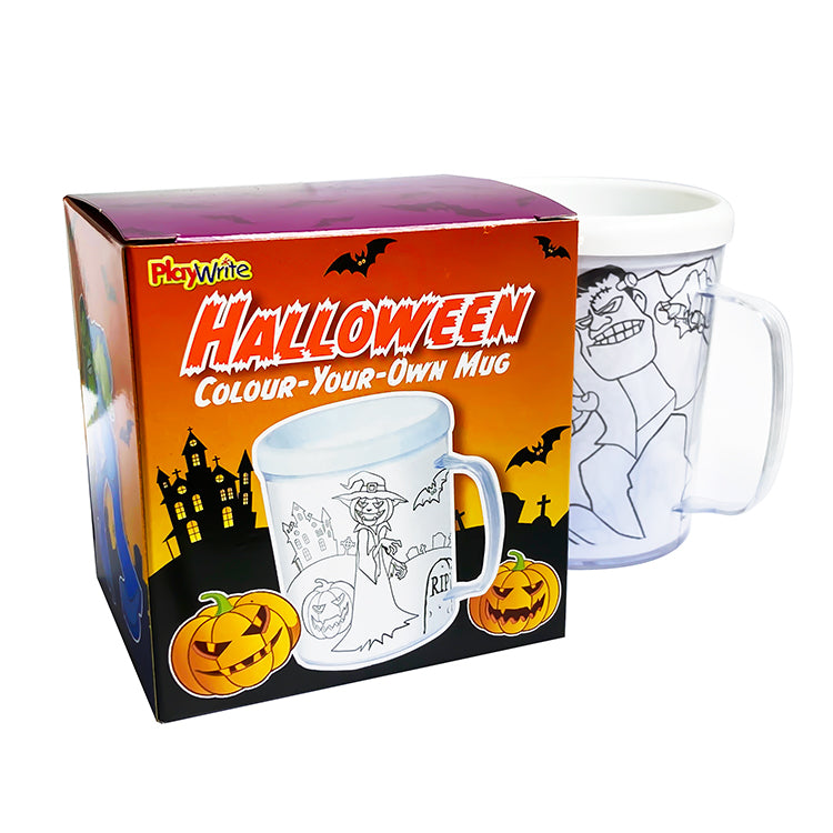 Halloween Colour In Mug
