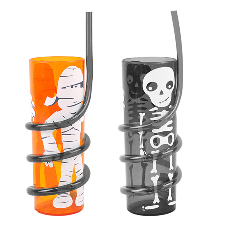 Halloween Novelty Tumblers x 2 ( One Off Deal )
