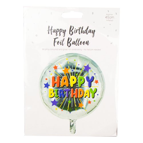 Happy Birthday Foil Balloon