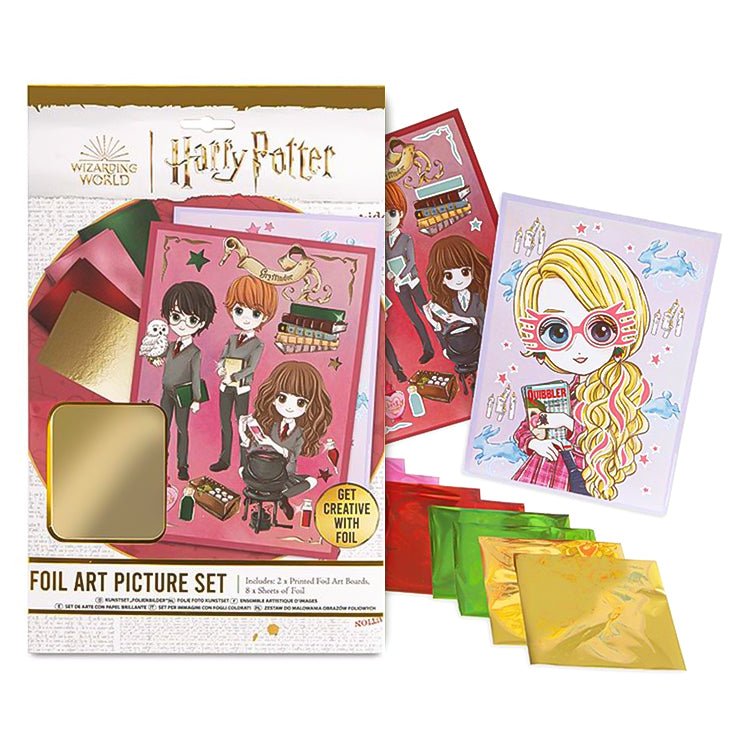 Harry Potter Magic Foil Art Picture Set
