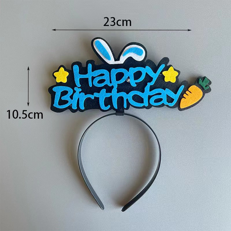 Light Up Happy Birthday Headband