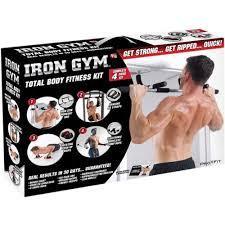 Iron Gym Total Upper Body Workout Perfect For Pull Ups Sit Ups Push Ups & Dips 2371 A W25
