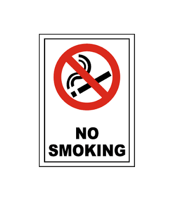 No Smoking Sign for Shops, House, School and Private Areas No Smoking 4904
