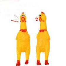 Pet Dog Toy Squeeze Shrilling Chicken Screaming Toy 30 cm 0067 A