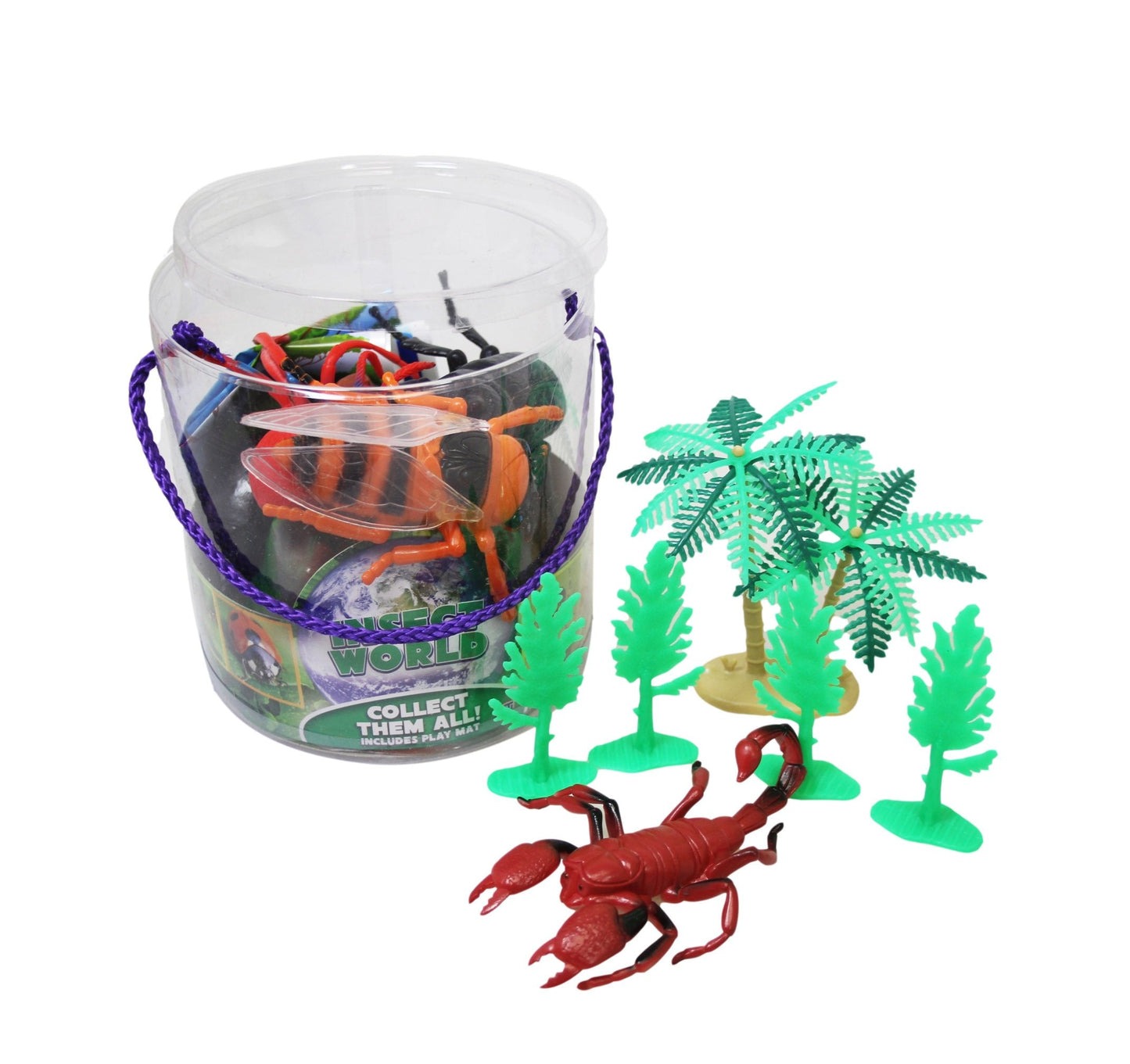 Childrens Fun Playing Toy Insect World Collections Include Play Mat 1374216
