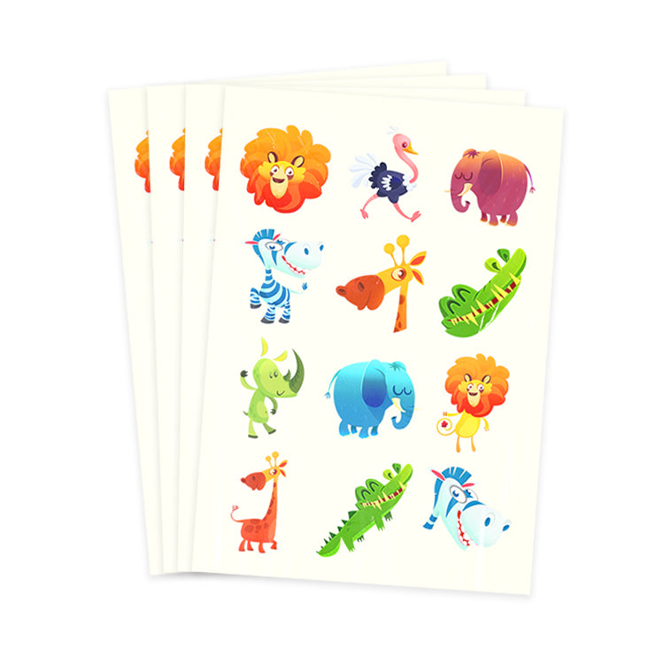 Jungle Tattoo Sheets x 4 ( £1 Special )