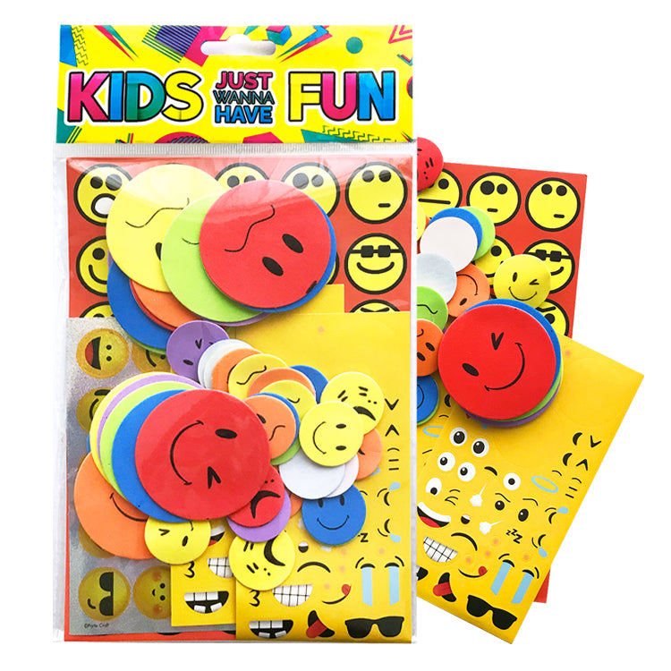 Funny Faces Bumper Sticker Pack
