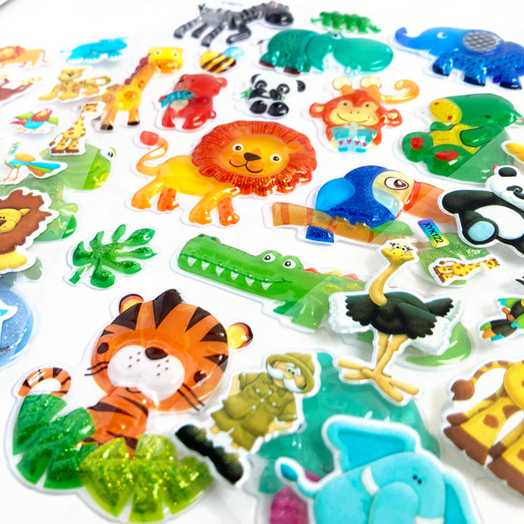Jungle 3D Mega Sticker Pack
