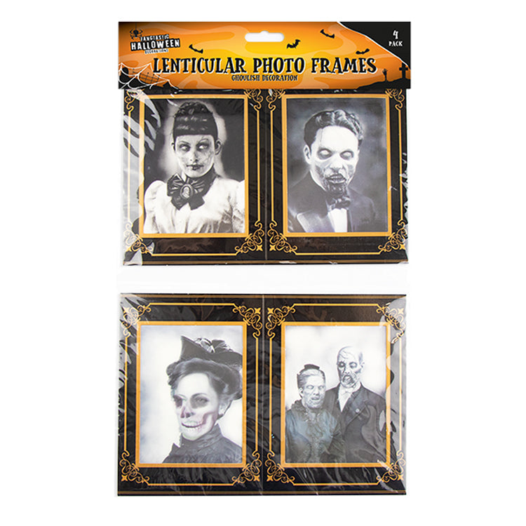 Horror Lenticular Picture Frames x 4