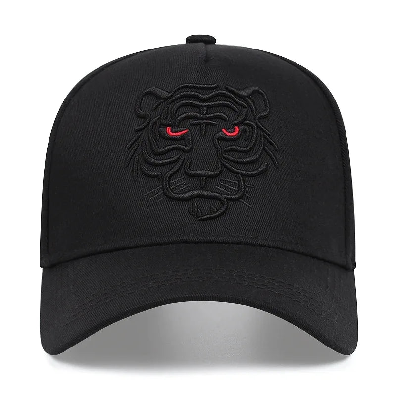 Tiger Trucker Hat Snapback Animal Cap Dad Hats Cool Hip Hop Sports Fan Baseball Cap Embroidered Tennis Caps For Men Women Street