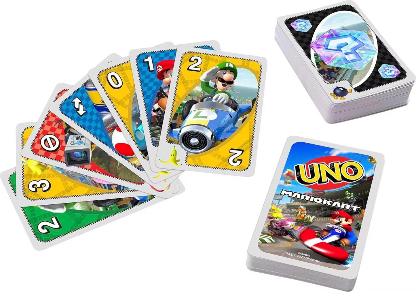 Mario Kart UNO Special Edition Card Game Pack
