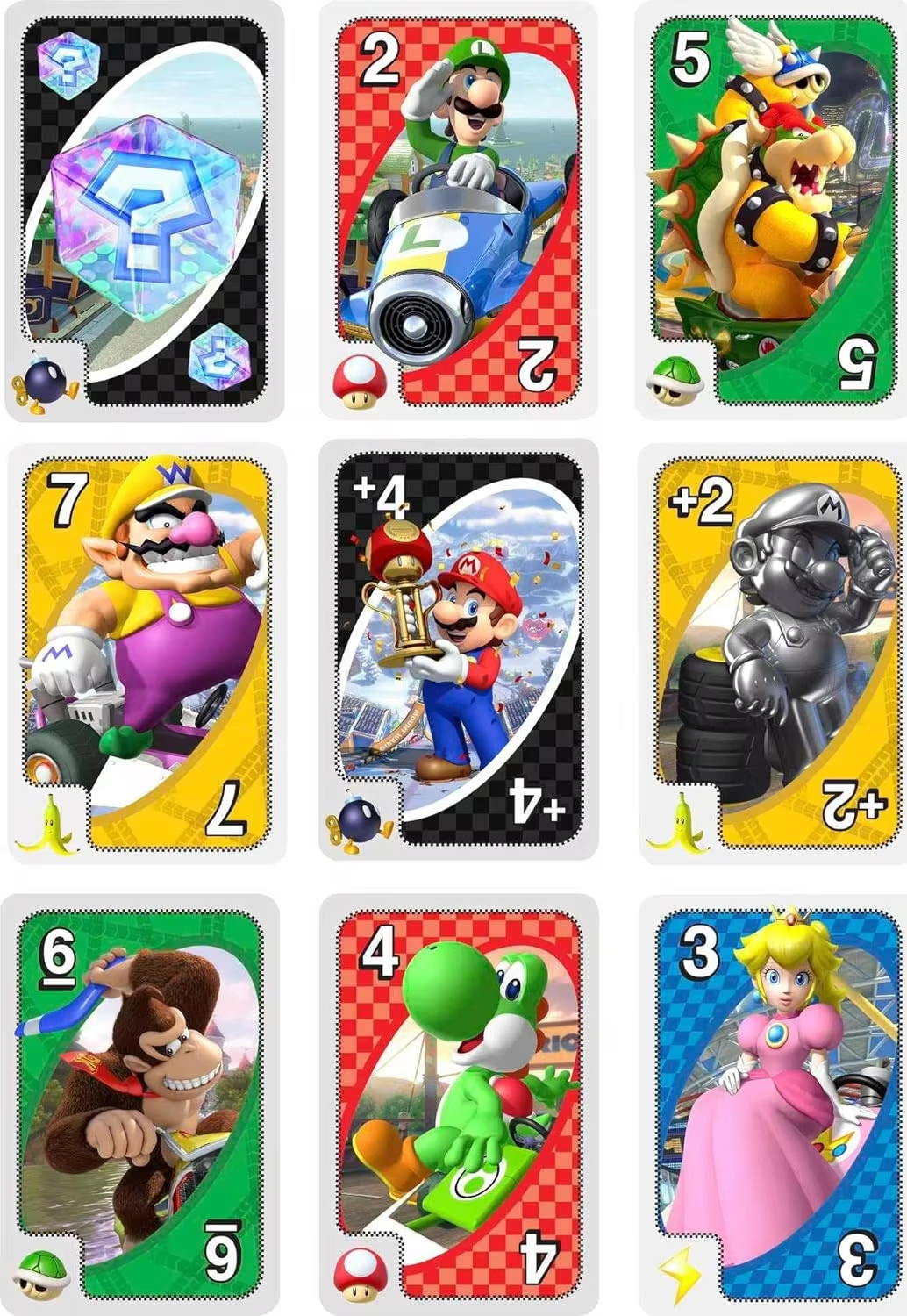 Mario Kart UNO Special Edition Card Game Pack
