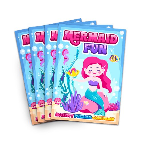 Mini Mermaid Activity Book