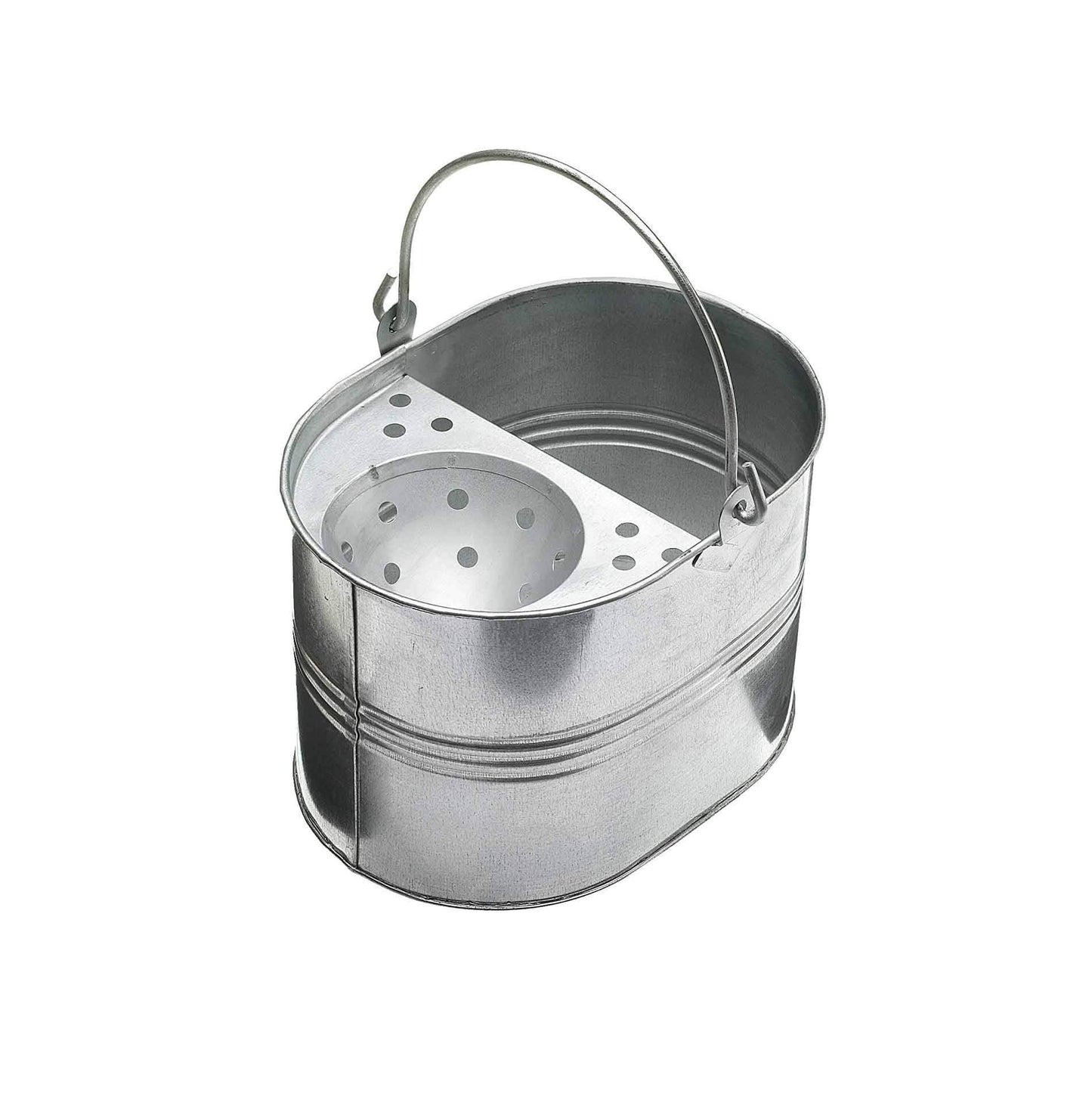 Heavy Duty Galvanized Metal Mop Bucket 32cm x 23cm LL5100 / LL5000