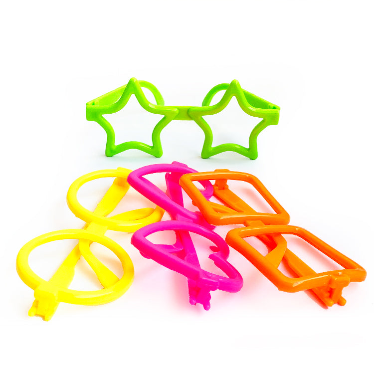 Super Star Novelty Party Glasses x 8 ( ONE OFF SPECIAL )