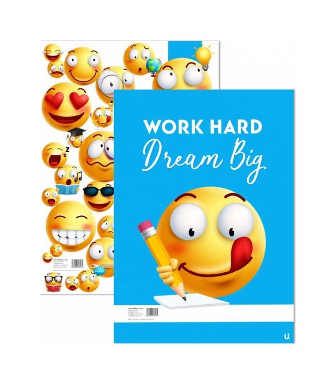 Emoji A4 Refill Pad Notepad Notebook P1034