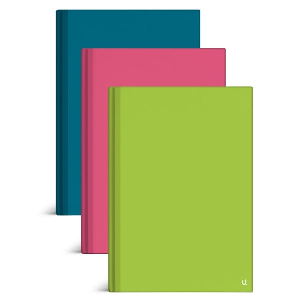 A4 Hardback Notebook Assorted Colours P1101