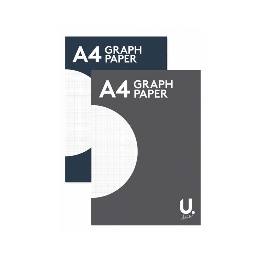 A4 Graph Paper Stationery Paper School College Uni Multi Use P2019