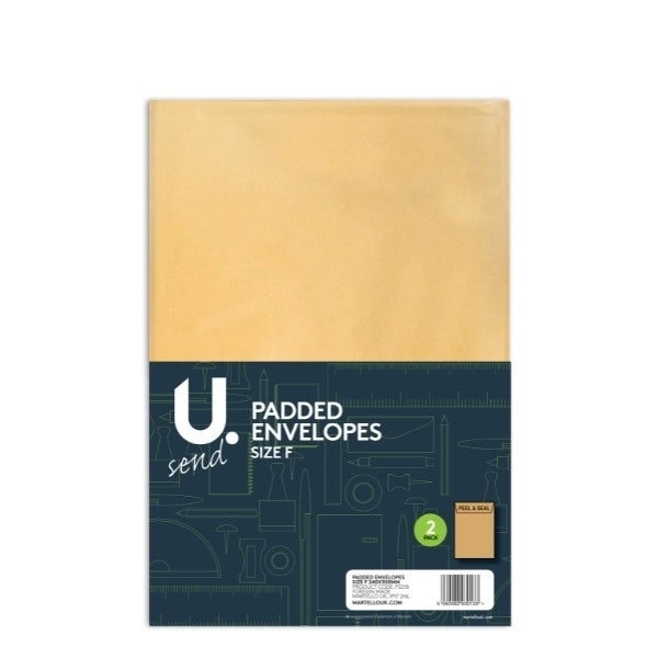 Padded Envelopes Size F 220 x 335mm Pack of 2 P2218 A