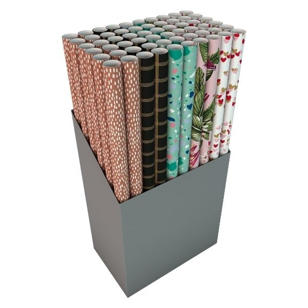 All Occasions Giftwrap Assorted Designs 3m x 70cm P2666