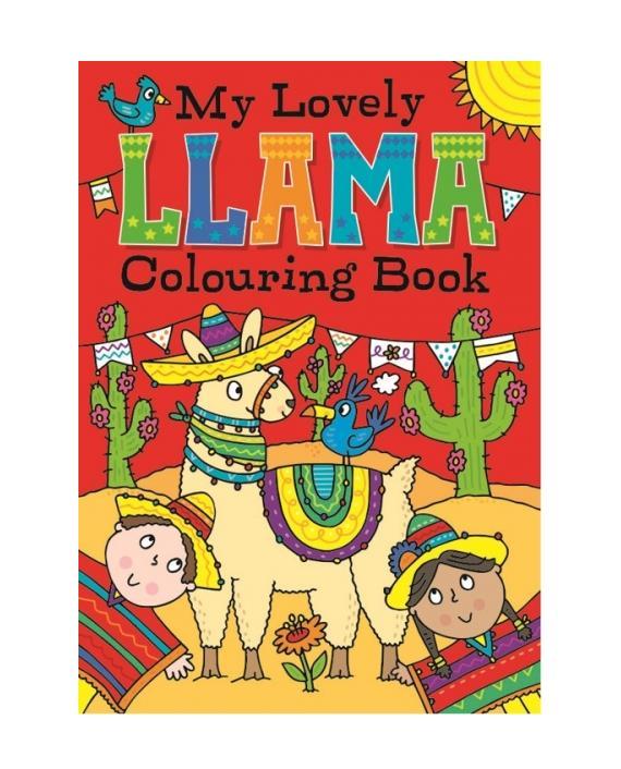 My Lovely Llama Colouring Book Fun Home Activity Book