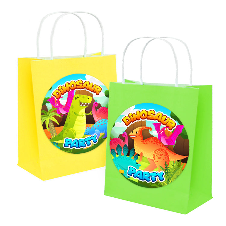 Dinosaur Party Bags x 4
