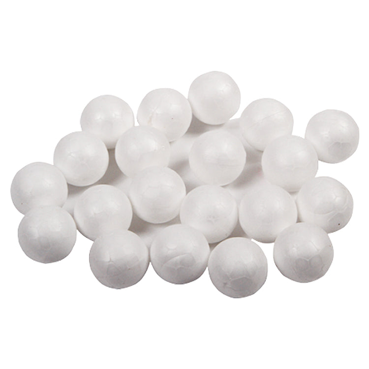 Polystyrene 50mm Foam Balls x 20 ( Craft Clearance Special )