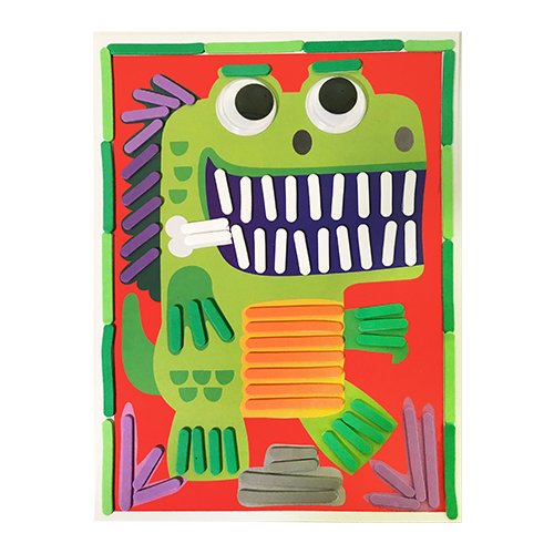 Dinosaur Popstick Picture Kit