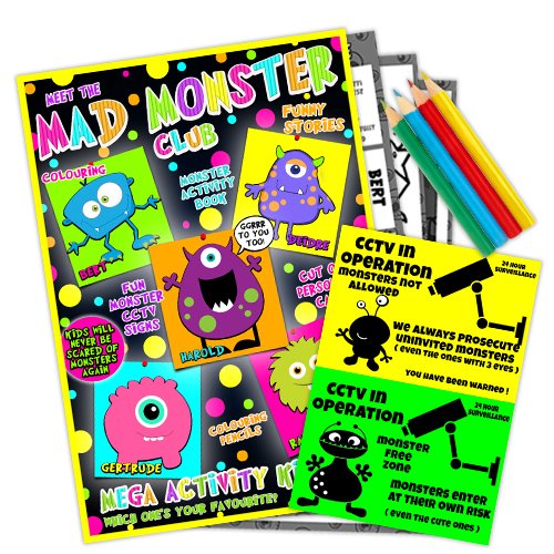 Mad Monster Club Activity Kit