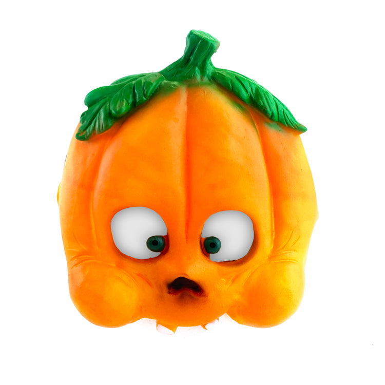 Petrifying Pumpkin Rubber Mask