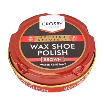 Wax Shoe Polish 50Ml Brown
