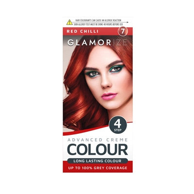 Women's Red Chilli Hair Dye No.7 Advanced Creme Colour 318586