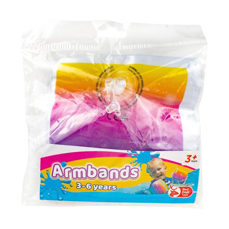 Children'S Inflatable Swimming Armbands (3 - 6 Years) Gradient Colour