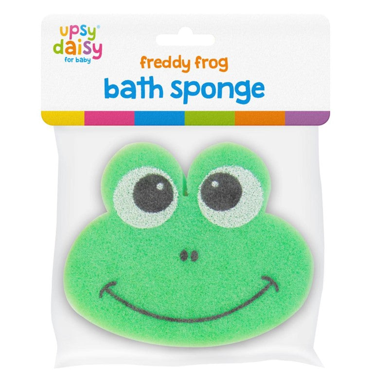 Freddy Frog Bath Sponge 23 X 15.5 X 3.2 Cm
