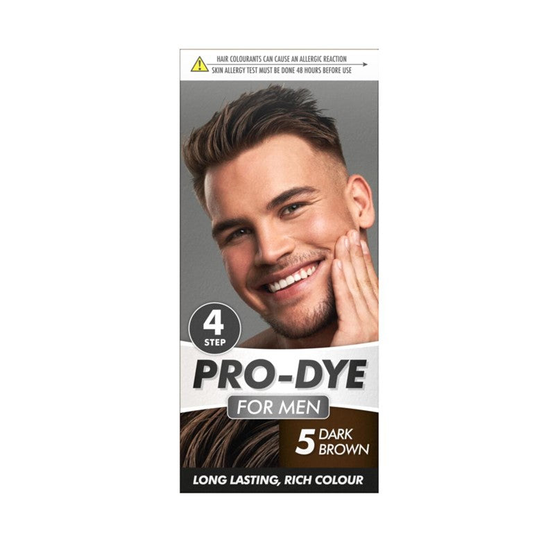 Men's Dark Brown Hair Dye No.5 Long Lasting Rich Colour 310999 A