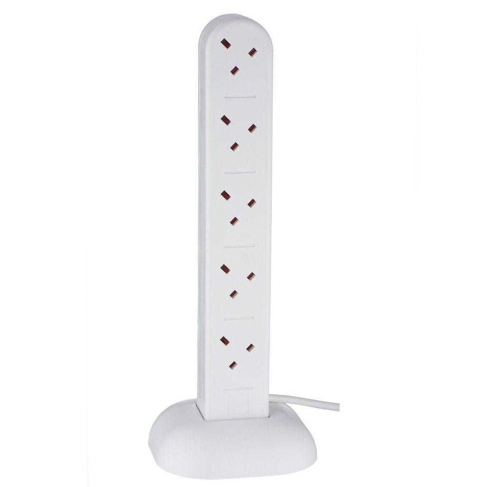 10 Way / Gang Standard Extension Lead Tower ES070M2