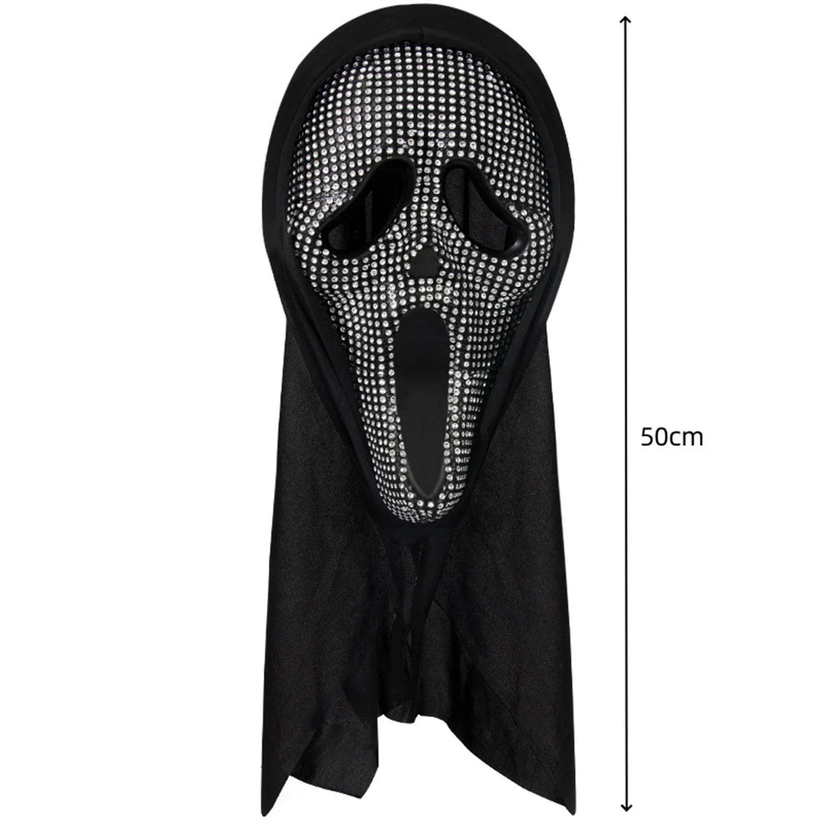 Halloween Bling Scream Style Mask