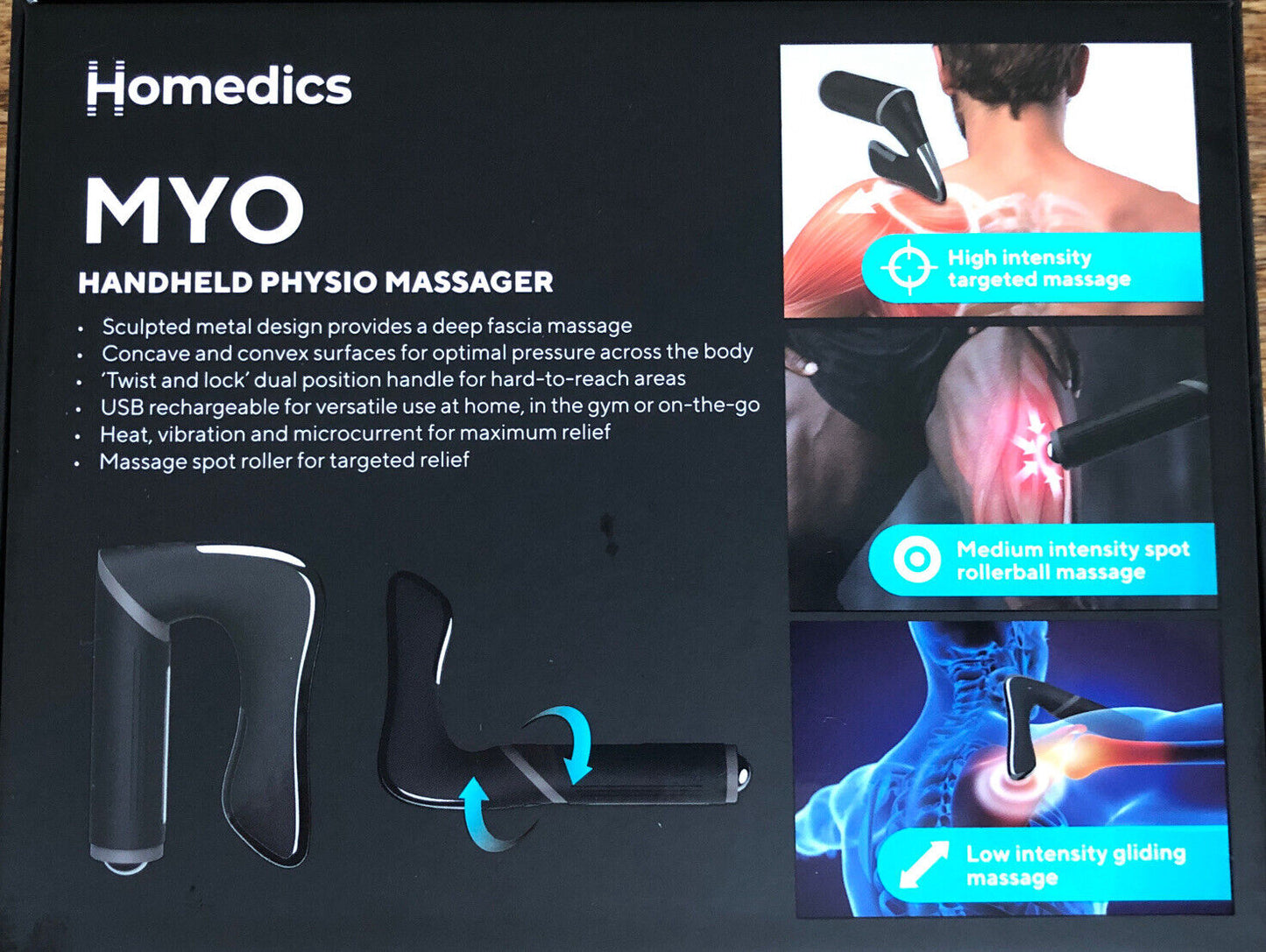 Homedics Myo Handheld Massager